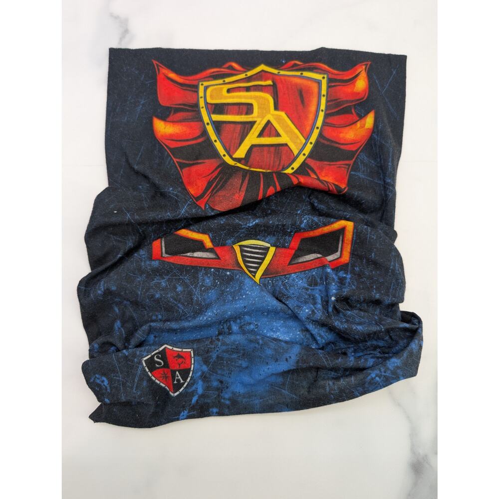SA Co. Face shield, neck gaiter, sun mask superhero